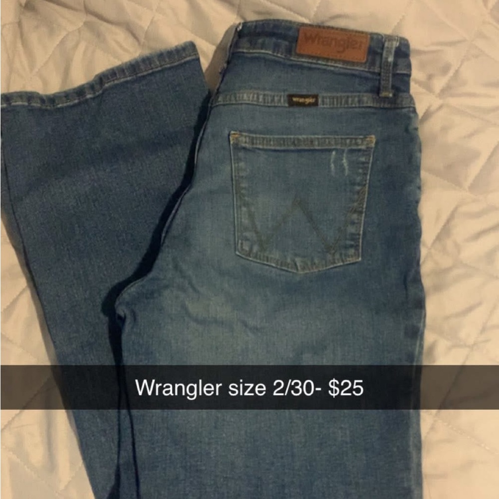 Wrangler Light Blue Denim Jeans